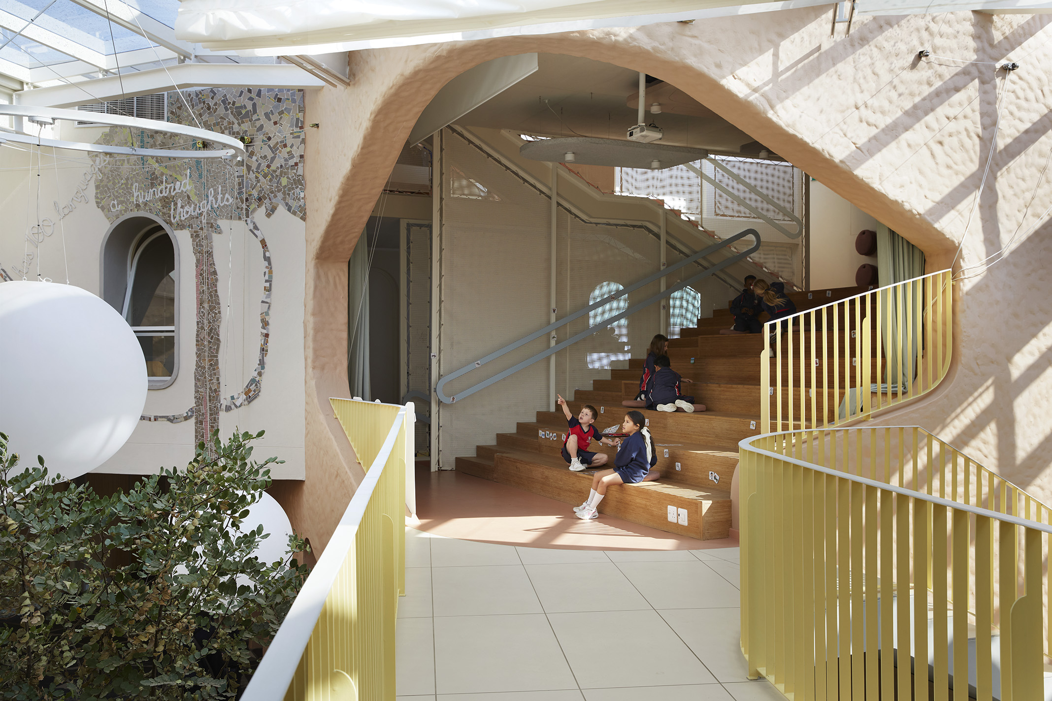 Scenic view from the bridge of Piazza inside the Redhill ELC, South Africa