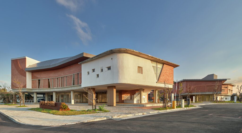 Entrance to Mailiao Community Education Park, Taiwan