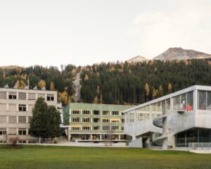 New School Center in Davos by CURA Architekten on GLSN