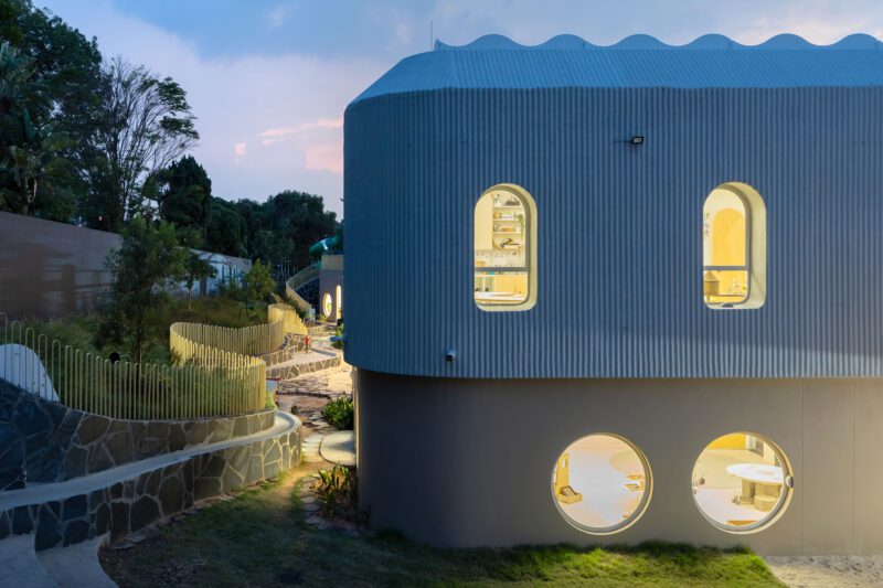 Evening view of Redhill Early Learning centre, South Africa