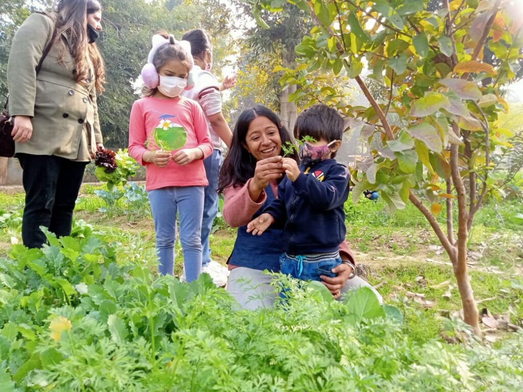 School Farms in India developed by SowGood Foundation's Pragati Chaswal