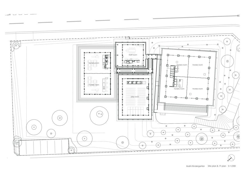 Phase 2 of ASAHI Kindergarten, Japan