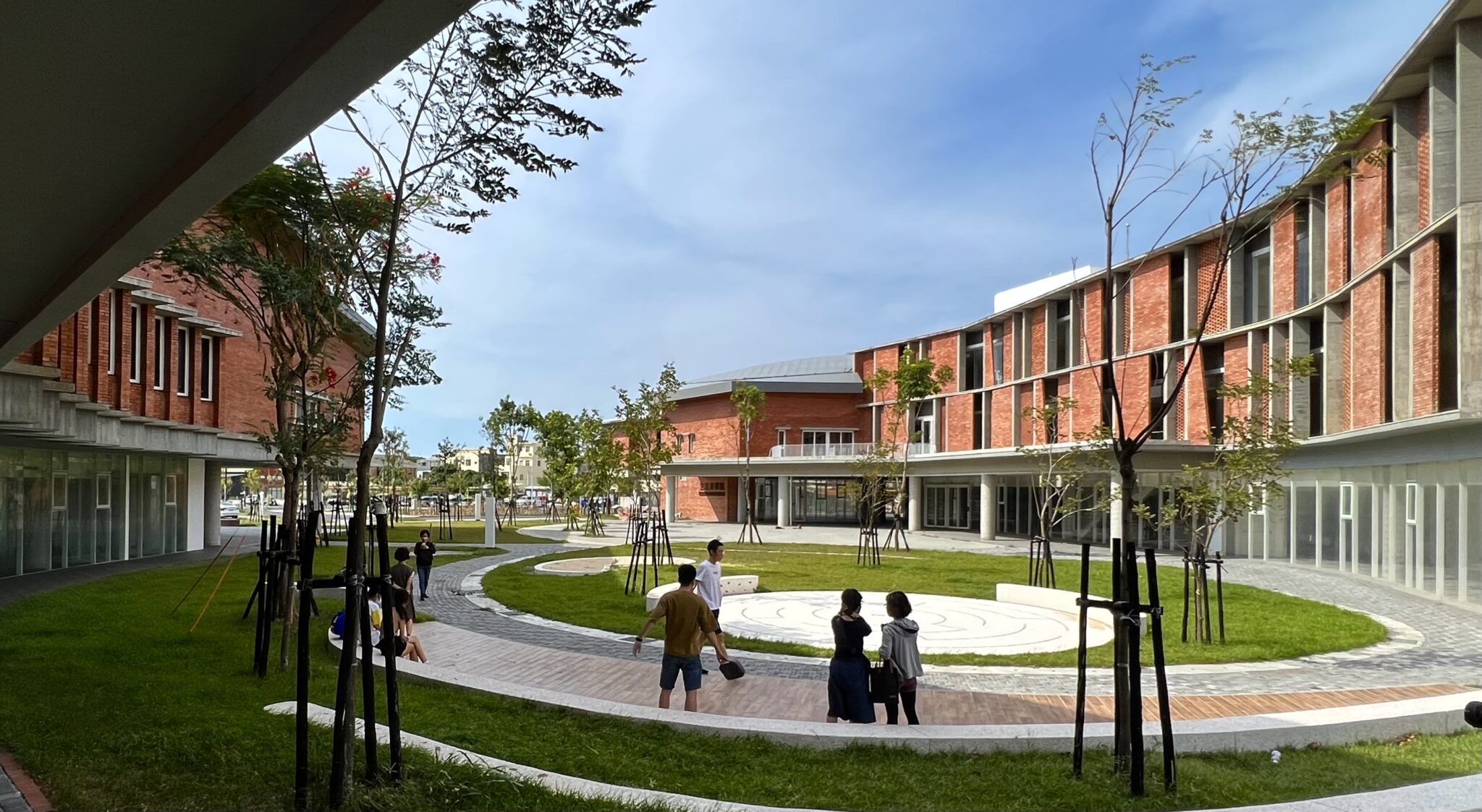 Plaza at Mailiao Community Education Park, Taiwan
