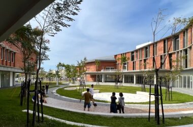 Plaza at Mailiao Community Education Park, Taiwan