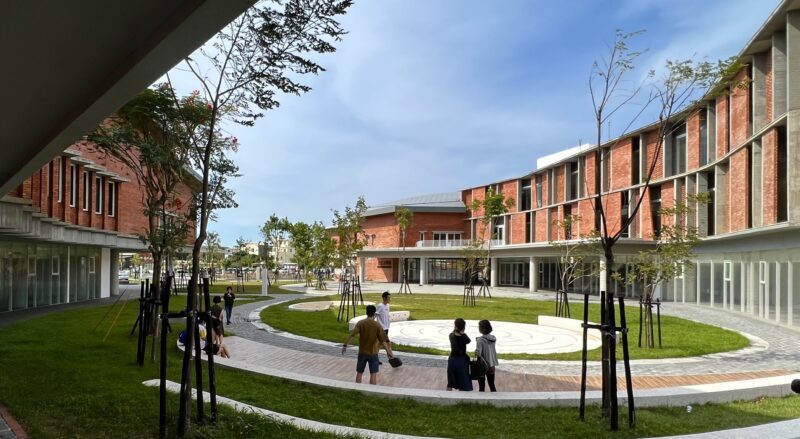 Plaza at Mailiao Community Education Park, Taiwan