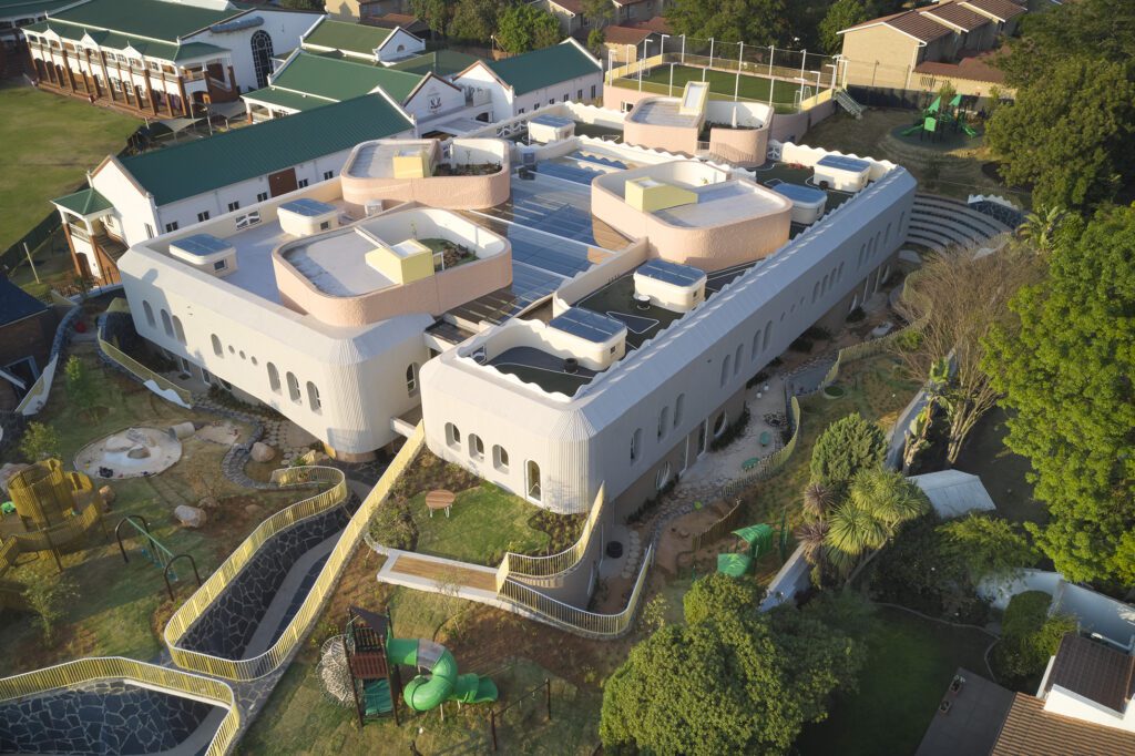 Birds eye view of the Redhill Early Learning Centre by Hubo Studio on GLSN