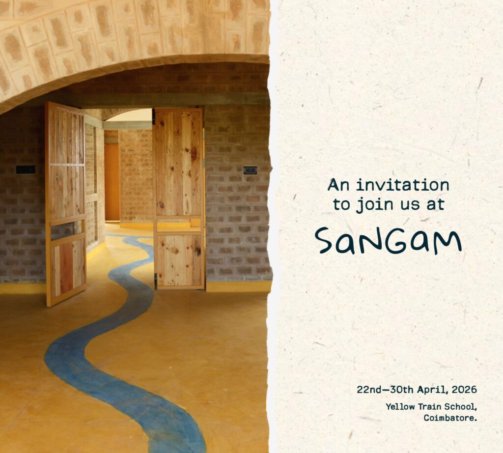 SANGAM Waldorf Teacher Conference at Yellow Train School in Coimbatore