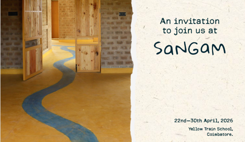 Sangam Waldorf Teacher Conference at Yellow Train School, Coimbatore featured on GLSN