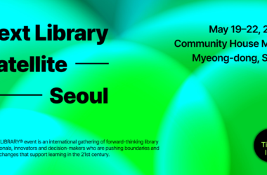 A NEXT LIBRARY® event is an international gathering of forward-thinking library professionals, innovators and decision-makers who are pushing boundaries and making changes that support learning in the 21st century.