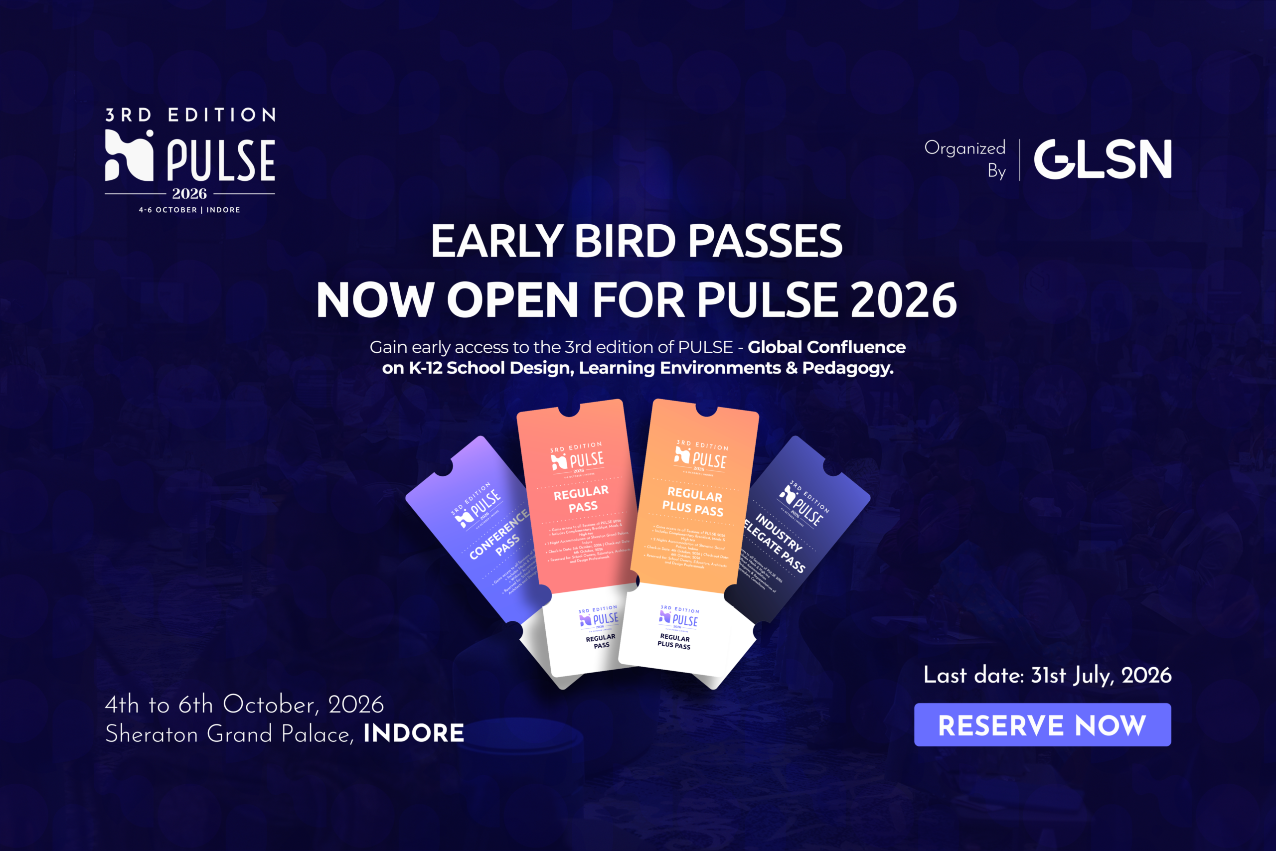 PULSE 2026 Early Bird Passes